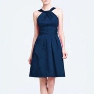 David's Bridal Y- Neck Marine Style #83690